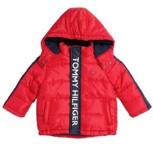 Tommy Hilfiger Toddler Graphic Puffer Coat - SZ 2 T